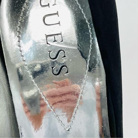 Women's Guess Studded High Heel Stiletto Pumps Suede Shoes 7.5 - Picture 9 of 13